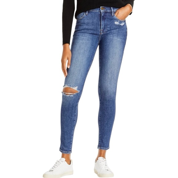 Frame Le High Skinny Saxon Jeans 28 - Picture 1 of 8